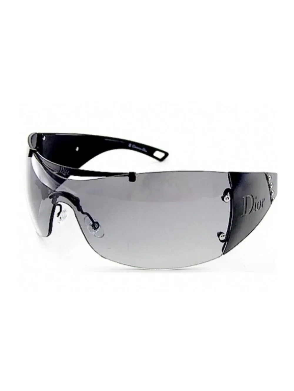 Vintage 90s/Y2K Christian Dior Diorito 2 Sunglasses w/ Studded Sides, PECVK - Picture 2 of 9